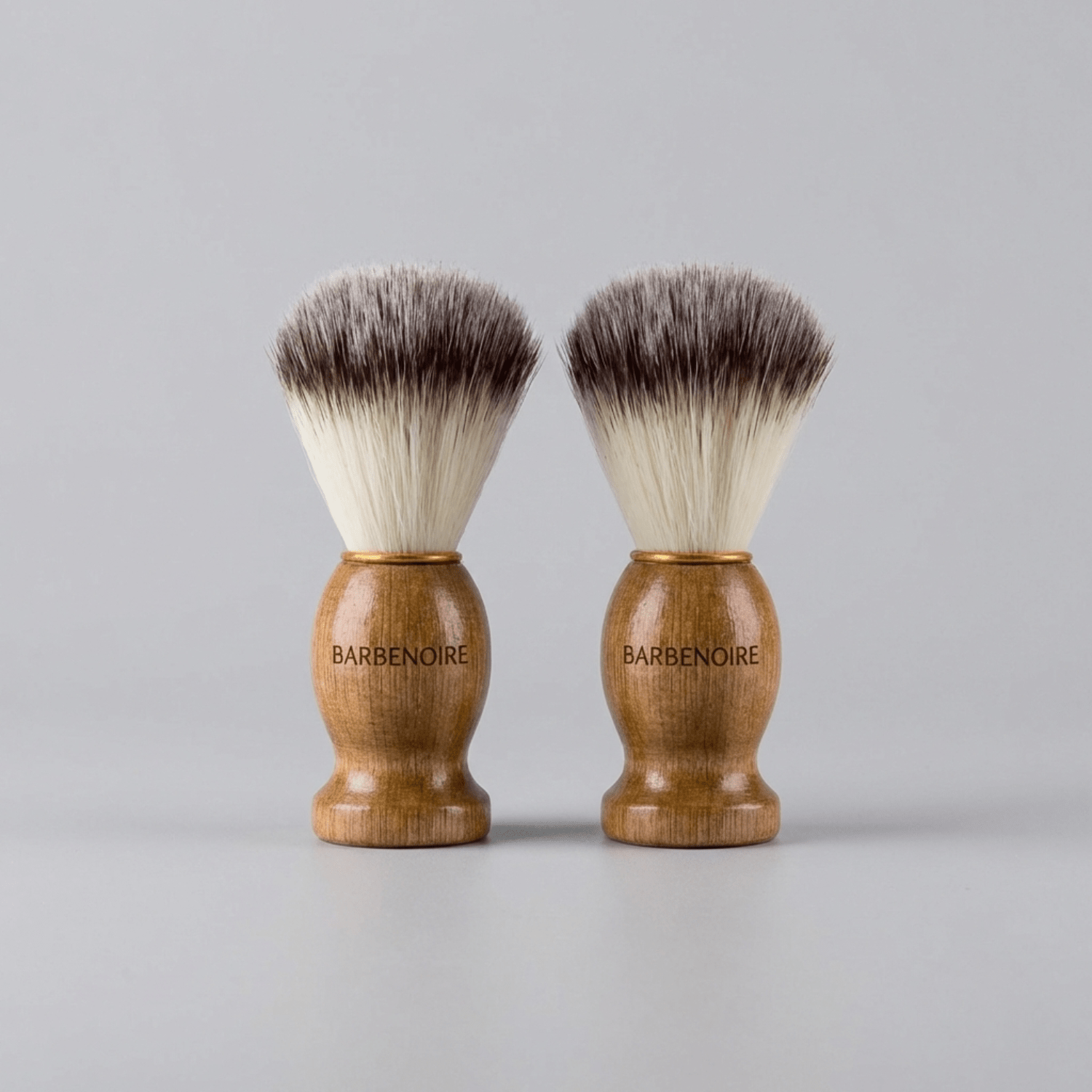 Blaireau Joris Olivier Blanc Haute Montagne Finition Chrome pour homme – rasage de précision sans irritation | Barbenoire